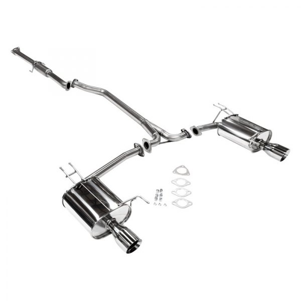Tanabe® - Medalion Touring™ Stainless Steel Cat-Back Exhaust System, Acura TSX
