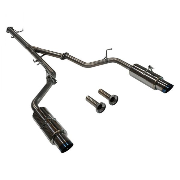 Tanabe® - Medalion Concept G Blue™ Stainless Steel Cat-Back Exhaust System, Mitsubishi 3000GT