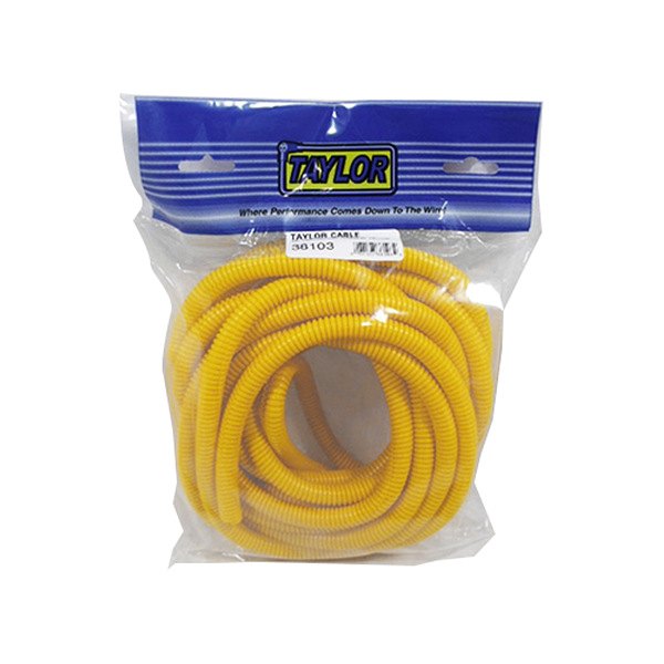 Taylor Cable® - 3/8"x25' Yellow Split Loom Tubing
