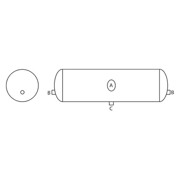 Tectran® 200001 Air Tank