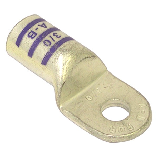 Tectran® - 1/2" 3/0 Gauge Uninsulated Tin Plated Ring Terminal