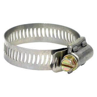 Tectran® - 1/4" - 5/8" Clamping Range Hose Clamps Worm Gear