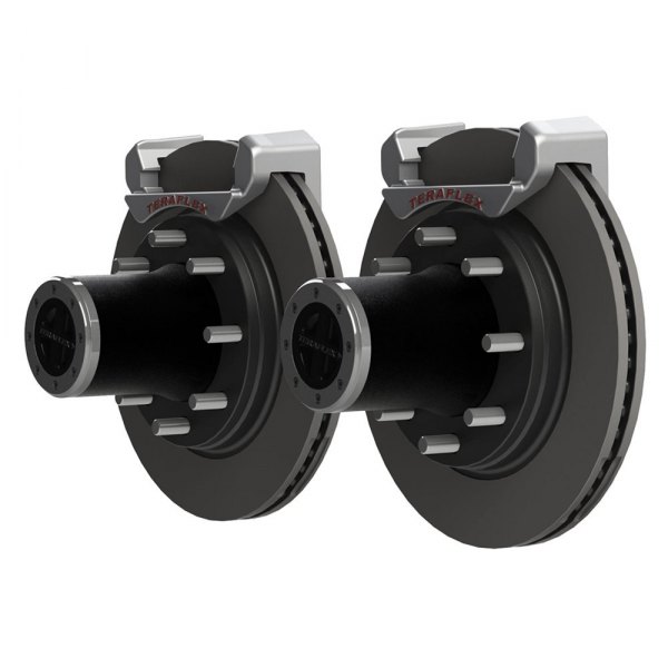  TeraFlex® - 8-Lug Locking Hub Plain Front Conversion Kit