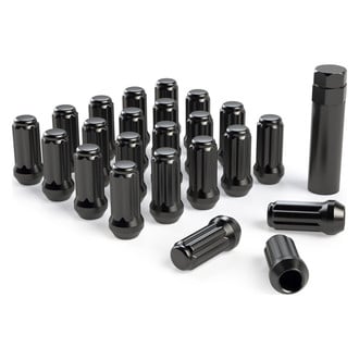 Teraflex® - Black Spline Drive Wheel Lug Nuts