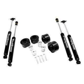 TeraFlex® - 2" x 2" Budget Boost Front and Rear Coil Spacer Lift Kit