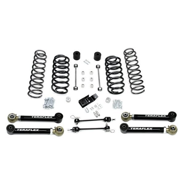 TeraFlex® 1456330 3" x 3" Front and Rear Suspension Lift Kit