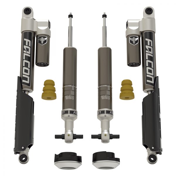 TeraFlex® 150421400002 2.25" x 0" Falcon Sport Front and Rear