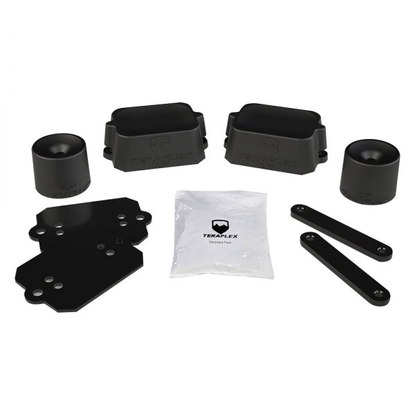 TeraFlex® - Front and Rear Bump Stop Strike Pad Kit