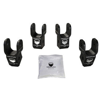 TeraFlex® - Front and Rear Shock Extension Bracket Kit