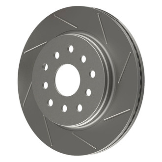 TeraFlex® - Slotted 1-Piece Front Driver Side Brake Rotors