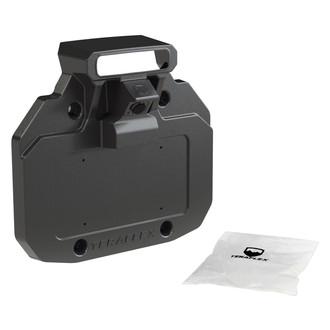 TeraFlex® - Alpha HD Black Powder Coat Spare Tire Mount Delete Kit