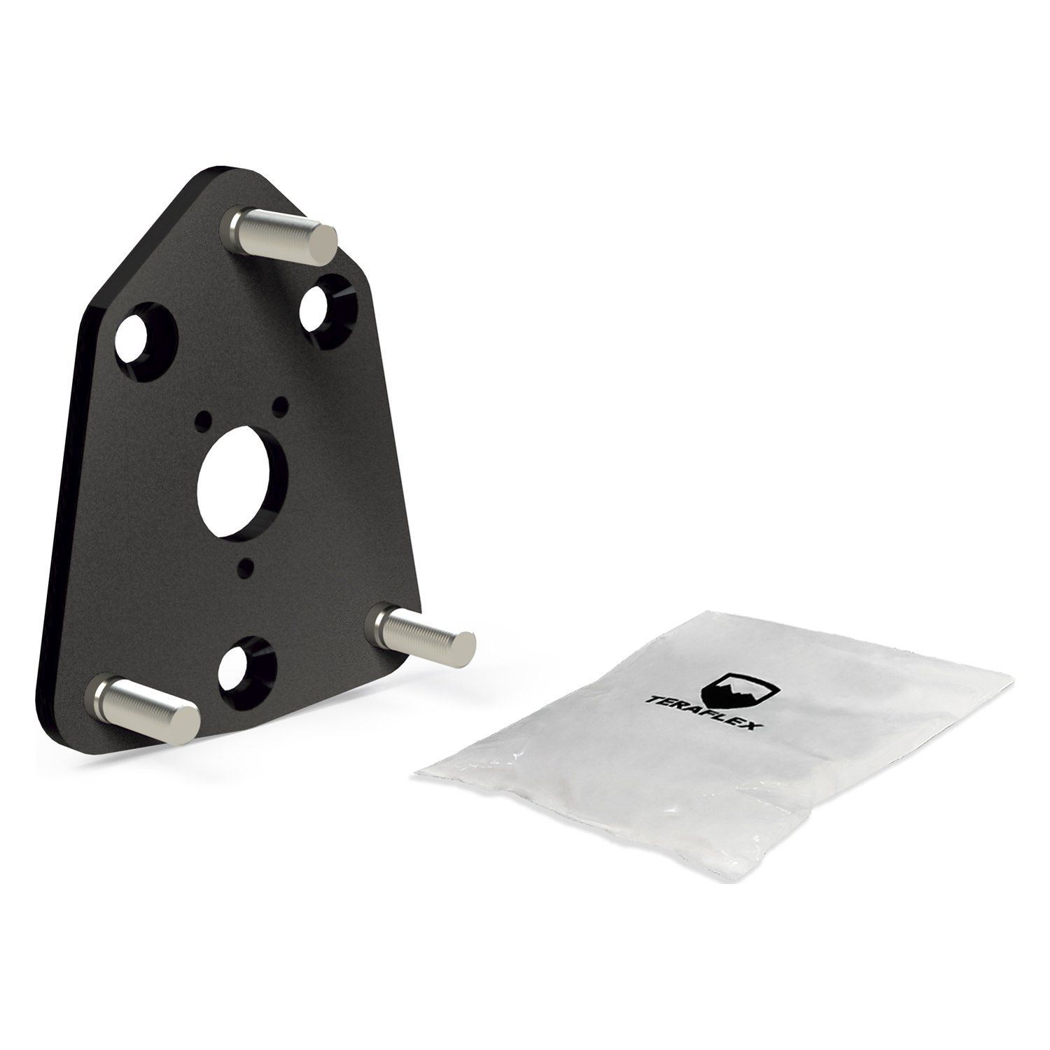 TeraFlex® 4838930 Alpha HD 8Lug Spare Tire Mount Adapter Plate Kit