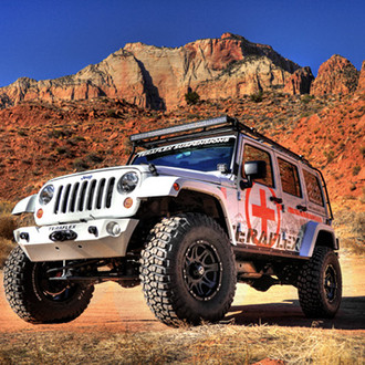 TeraFlex® - Front Bumper on Jeep Wrangler