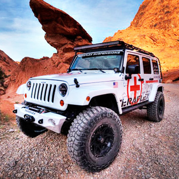 TeraFlex® - RockGuard Epic Front Bumper on Jeep Wrangler