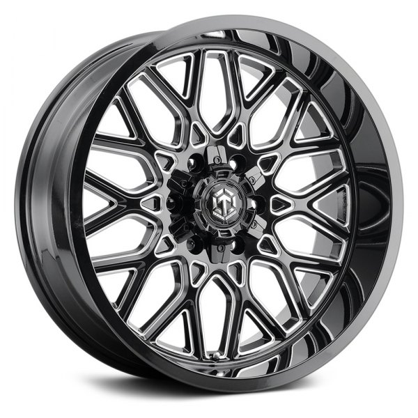 TERRA OFF-ROAD® - TR-10 Gloss Black with Milled Accents
