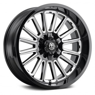 TERRA OFF-ROAD® - TR-8 Gloss Black with Milled Accents