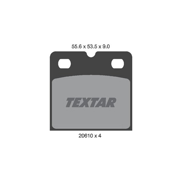 Textar® - Parking Brake Shoes Set