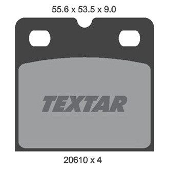 Textar® - Parking Brake Shoes Set