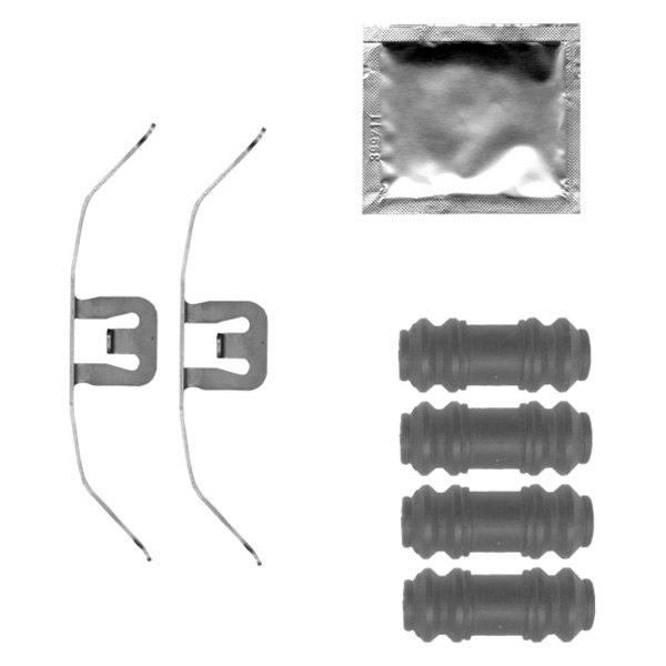 Textar® - Front Disc Brake Anti-Rattle Clip Set