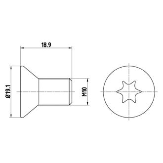 Textar® - Disc Brake Rotor Set Screw