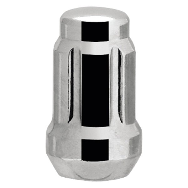 The Main Resource® - White Knight™ Chrome Cone Seat Acorn Spline Lug Nut
