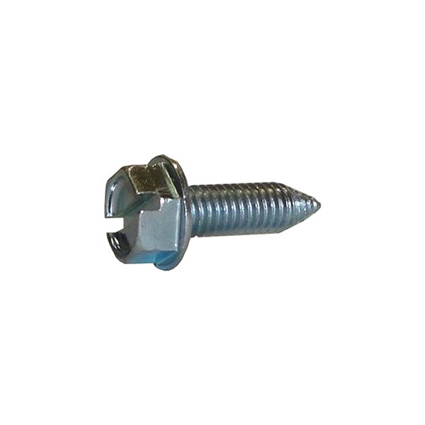 The Main Resource® - License Plate Screw with Slotted Washer Head