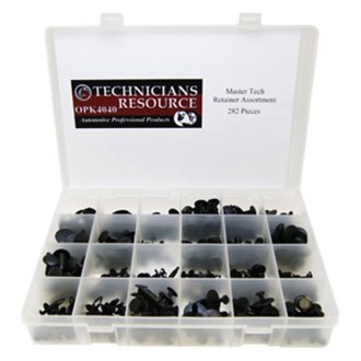 The Main Resource® - 282-Piece Master Tech Retainer Assortment Kit