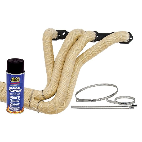 Thermo-Tec® - One Roll Exhaust Insulating Wrap Kit
