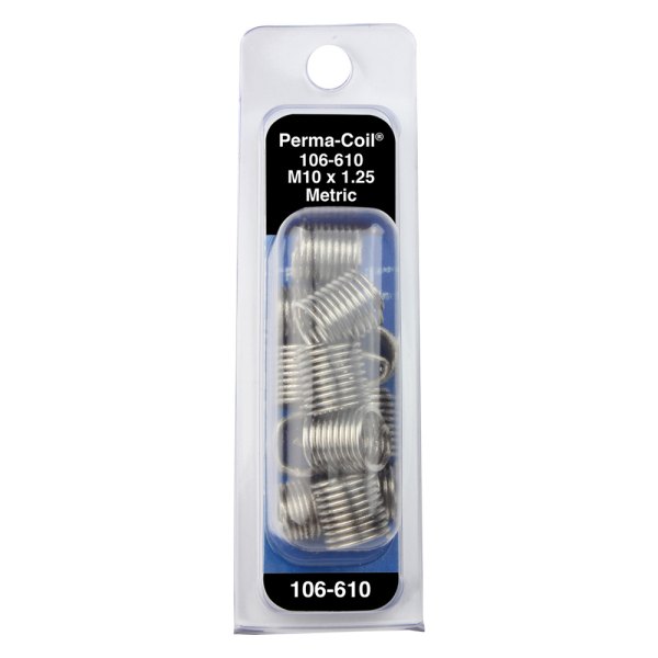 Thread Kits® - Perma-Coil™ M10 x 1.25 mm Metric Thread Repair Kit (12 Pieces)