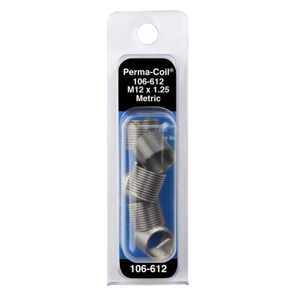 Thread Kits® - Perma-Coil™ M12 x 1.25 mm Metric Thread Repair Kit (6 Pieces)