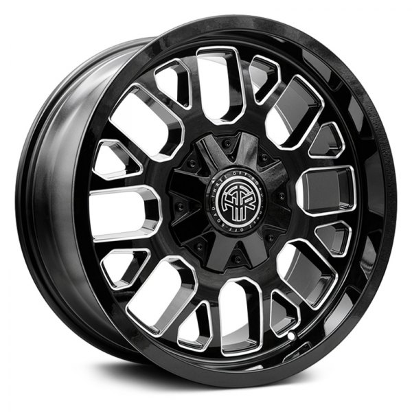 THRET OFFROAD® - ATTITUDE Gloss Black with Milled Accents