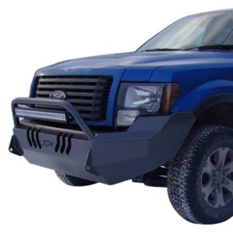 2013 Ford F-150 Custom 4x4 Off-Road Steel Bumpers – CARiD.com