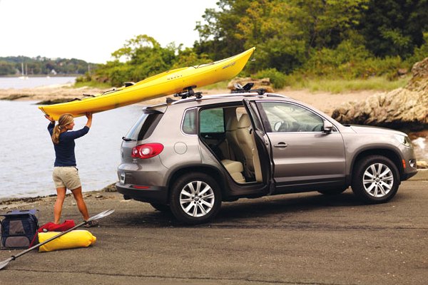 Tiguan best sale kayak rack