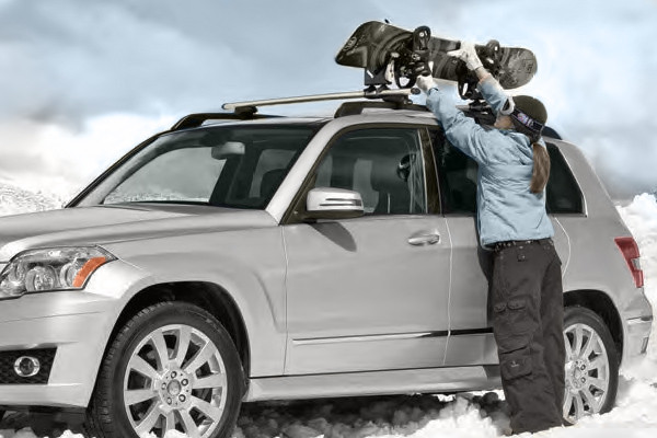 Snowboard Carrier Installed