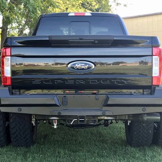 2022 Ford F-450 Off-Road Steel Rear Bumpers — CARiD.com