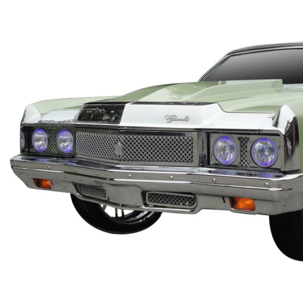 Tiarra® Chevy Caprice 1973 3Pc Luxury Series Chrome Dual Weave Mesh