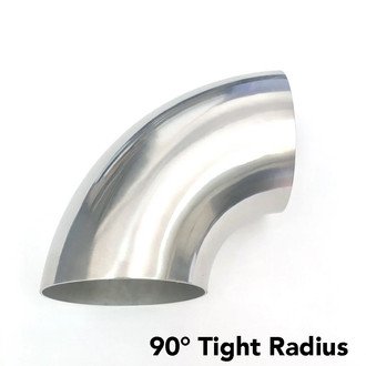 Ticon® - Titanium 90° Tight Radius Elbow