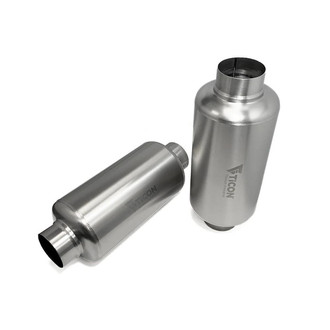 Ticon® 116-06313-0000 - Titanium Race Muffler