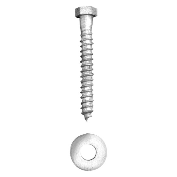 Tie Down Engineering® - 3/8" x 3" Hex Head SAE Screws with Washers (8 Pieces)