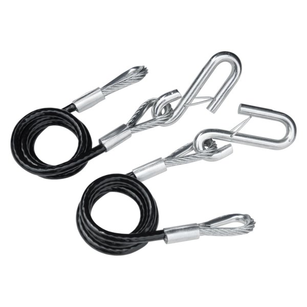 Tie Down Engineering® 59545 Class 4 Hitch Safety Cables with Shook