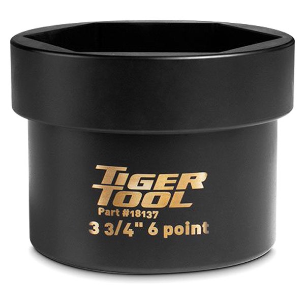 Tiger Tool® 18200 - 5-piece 6-Point Axle Nut Socket Set