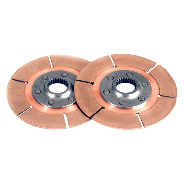 Tilton® - 6 Rivet Metallic Twin Clutch Disc
