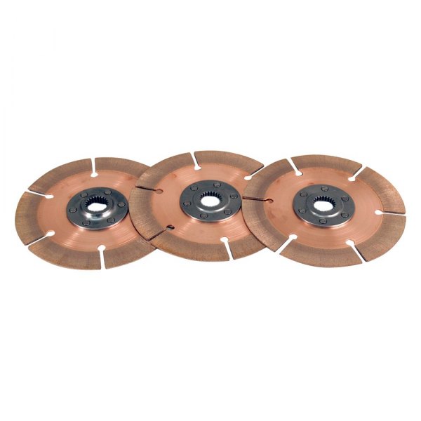 Tilton® - 6 Rivet Metallic Triple Clutch Disc