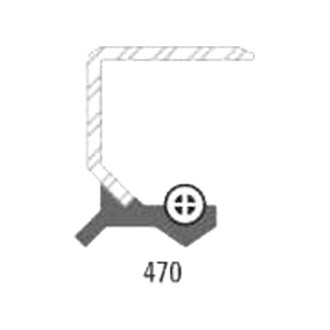 Timken® - Rear Driver or Passenger Side Inner Wheel Seal