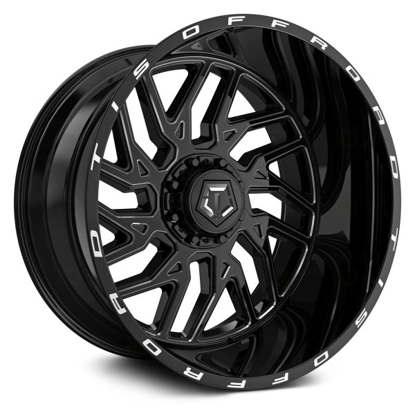 TIS® - 544BM WITH COVERED LUGS Gloss Black with CNC Milled Accents