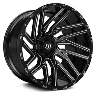 TIS® - 554BM Gloss Black with Cnc Milled Accents