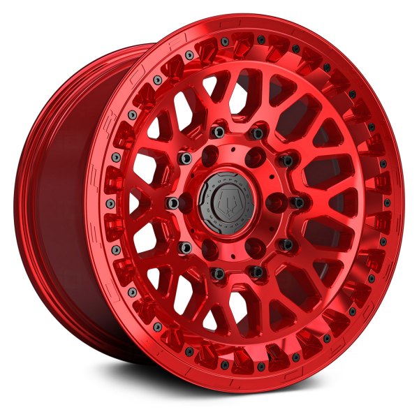 TIS® - 555MRT Machined with Gloss Red Clear Coat