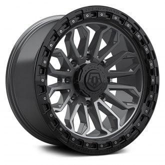 TIS® - 556AB 8 Satin Anthracite with Black Simulated Bead Ring