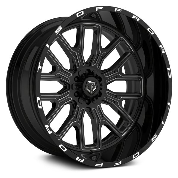 TIS® - 560BM Gloss Black with Milled Accents