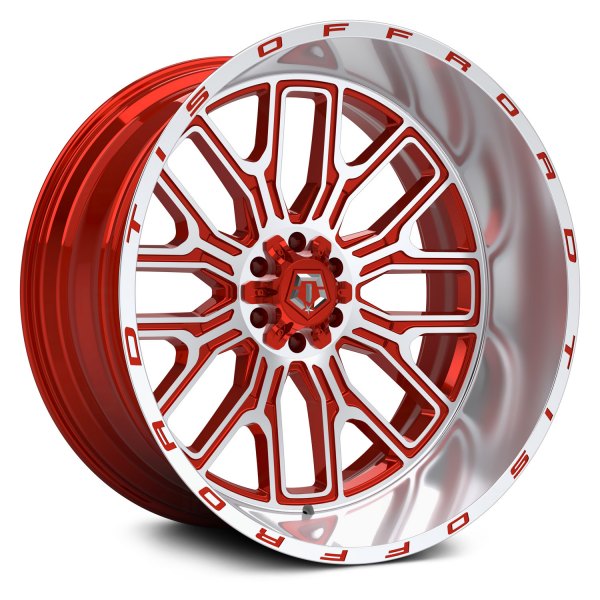 TIS® - 560MRL Gloss Red with Machined Face